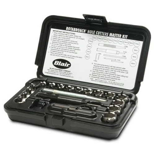 Blair 11201 Metric RotabroachÂÂ Master Hole Cutting Kit