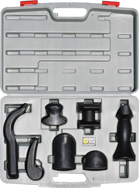 Dent Fix DF-AB711 Rubberized Dolly Set - 7 pc