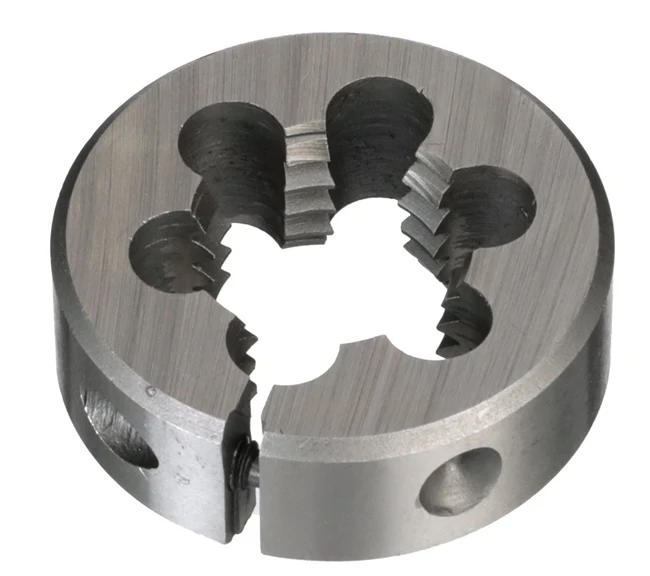 Drill America DWTSMR112-19X1.25 m19 X 1.25 1-1/2" OD HSS Round Adjustable Die