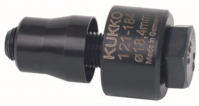 Kukko 121-184 Bolt Hole Puncher for Plastic Dia. 18,4 mm
