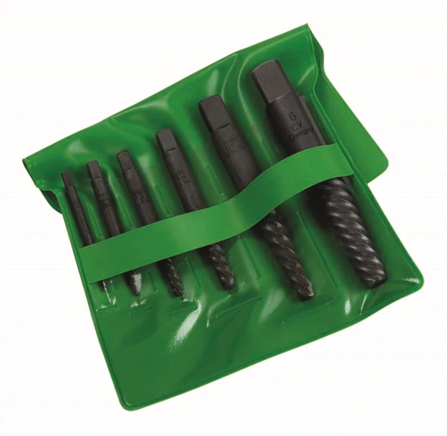 Kukko 49-0-S Bolt Extractor Set "Super Trac Tion" Dia. 3-24 mm