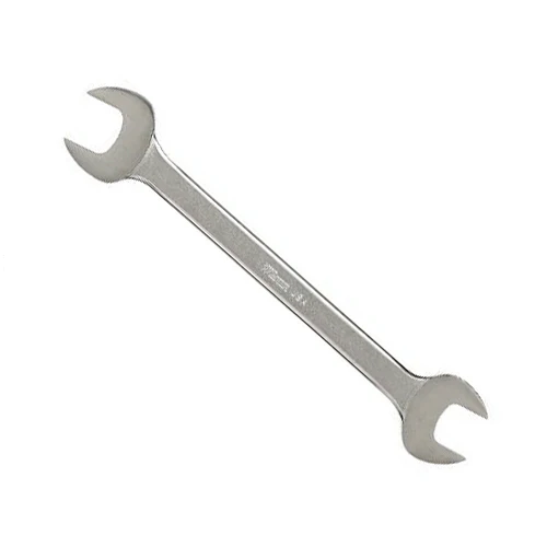 Martin Tools 1027C Forged Alloy Steel 9/16" x 11/16" Double Head Open End Wrench, Chrome Finish