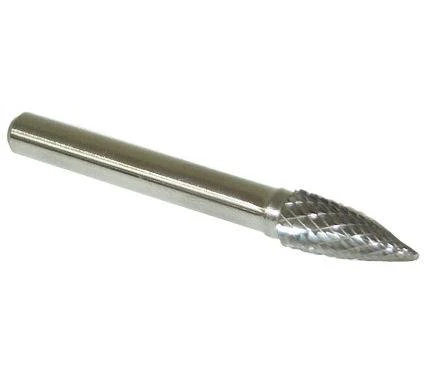 Polyvance 6125 Heavy Duty Tapered Burr 1/4" shank