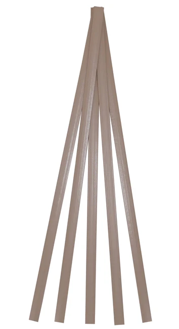 Polyvance R04-04-01-TN Polyethylene Strip (LDPE), 3/8" x 1/16", 5 ft., Tan